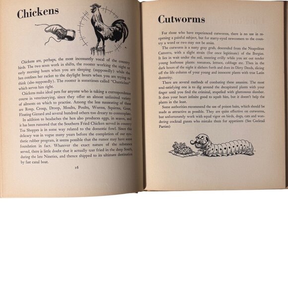 Country Colic Weeders Digest Robert Lawson Stated 1st Ed 1944 HC DJ Illustrated - Picture 10 of 16